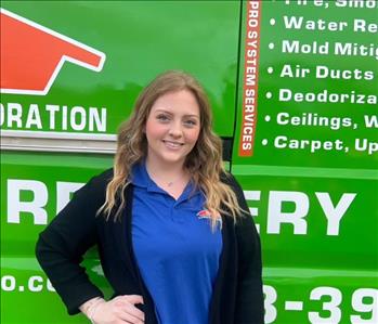 Lacy Tisdale, team member at SERVPRO of Pascagoula